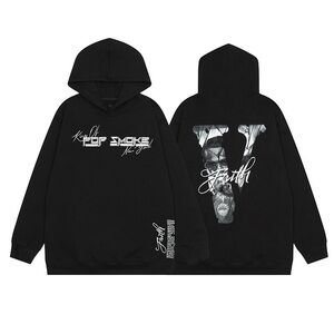 Pop Smoke x Vlone Black Hoodie